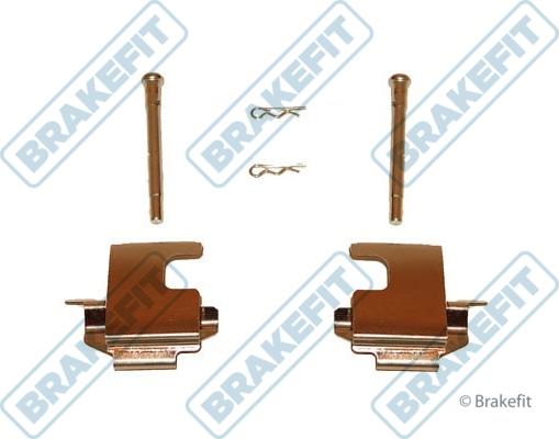 APEC BKT1022 - Комплектуючі, колодки дискового гальма autocars.com.ua