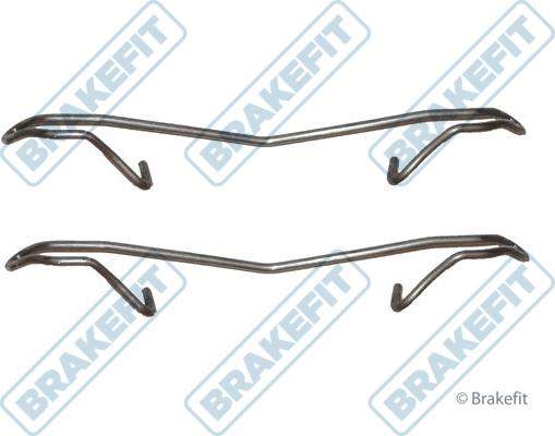 APEC BKT1023 - Комплектуючі, колодки дискового гальма autocars.com.ua