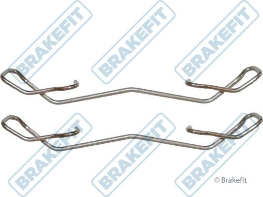 APEC BKT1025 - Комплектуючі, колодки дискового гальма autocars.com.ua