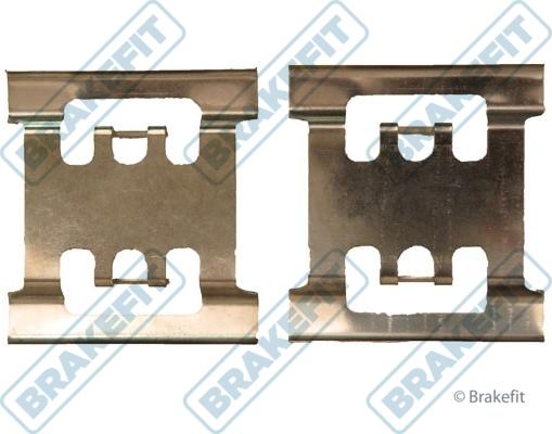 APEC BKT1041 - Комплектуючі, колодки дискового гальма autocars.com.ua