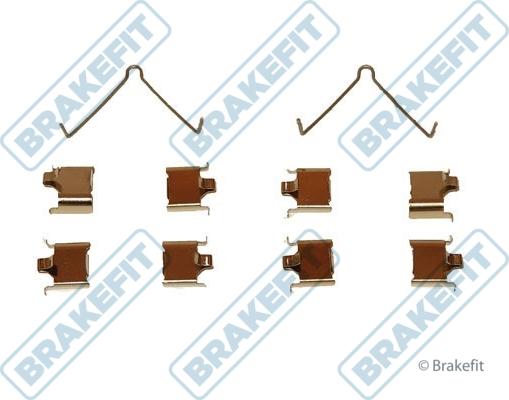 APEC BKT1070 - Комплектуючі, колодки дискового гальма autocars.com.ua