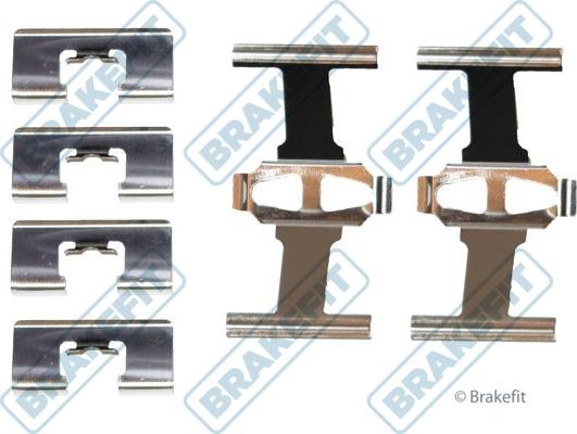 APEC BKT1093 - Комплектуючі, колодки дискового гальма autocars.com.ua