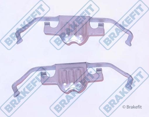 APEC BKT1100 - Комплектуючі, колодки дискового гальма autocars.com.ua