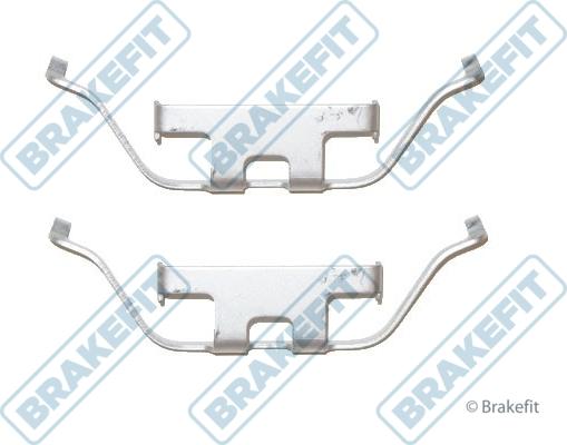 APEC BKT1101 - Комплектуючі, колодки дискового гальма autocars.com.ua