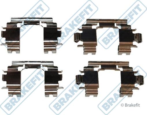 APEC BKT1109 - Комплектуючі, колодки дискового гальма autocars.com.ua