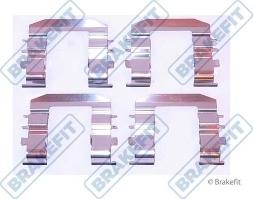 APEC BKT1120 - Комплектуючі, колодки дискового гальма autocars.com.ua