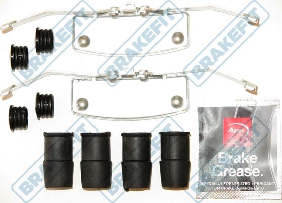 APEC BKT1131 - Комплектуючі, колодки дискового гальма autocars.com.ua