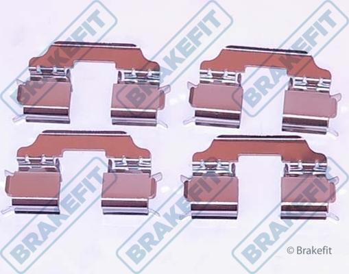 APEC BKT1150 - Комплектуючі, колодки дискового гальма autocars.com.ua