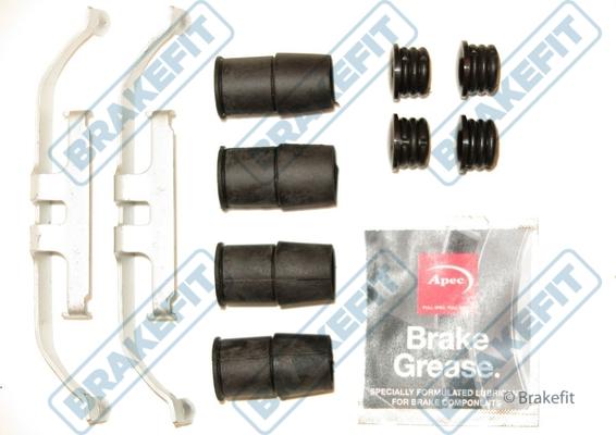 APEC BKT1170 - Комплектуючі, колодки дискового гальма autocars.com.ua