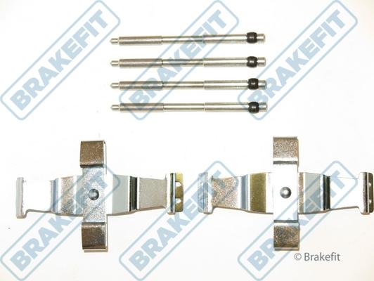 APEC BKT1171 - Комплектуючі, колодки дискового гальма autocars.com.ua