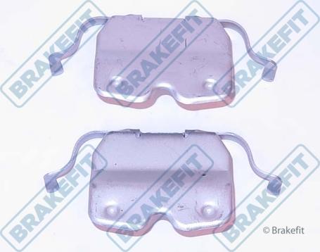 APEC BKT1198 - Комплектуючі, колодки дискового гальма autocars.com.ua