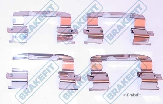 APEC BKT1209 - Комплектуючі, колодки дискового гальма autocars.com.ua