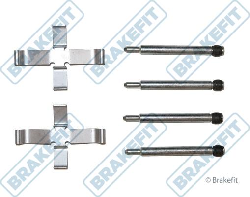 APEC BKT1242 - Комплектуючі, колодки дискового гальма autocars.com.ua