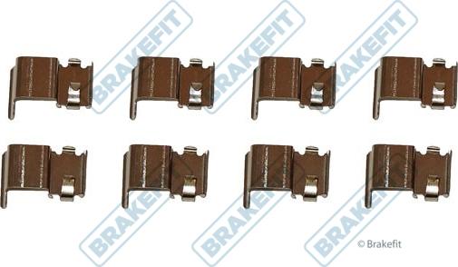 APEC BKT1262 - Комплектуючі, колодки дискового гальма autocars.com.ua