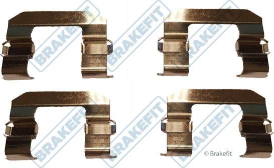 APEC BKT1300 - Комплектуючі, колодки дискового гальма autocars.com.ua