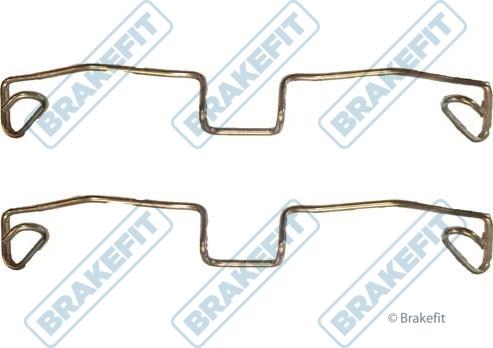 APEC BKT1311 - Комплектуючі, колодки дискового гальма autocars.com.ua