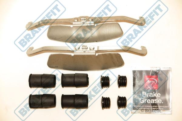 APEC BKT1312 - Комплектуючі, колодки дискового гальма autocars.com.ua