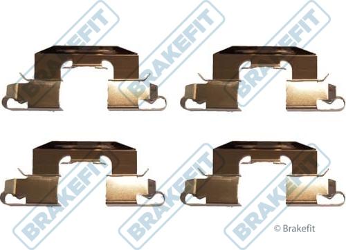 APEC BKT1324 - Комплектуючі, колодки дискового гальма autocars.com.ua