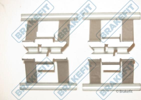 APEC BKT1338 - Комплектуючі, колодки дискового гальма autocars.com.ua