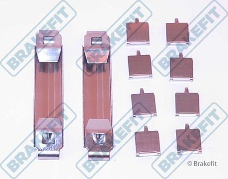 APEC BKT1376 - Комплектуючі, колодки дискового гальма autocars.com.ua