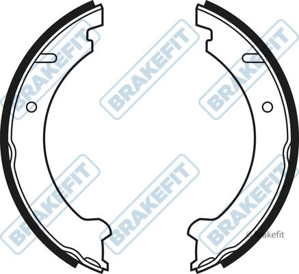 APEC BSH1094 - Комплект гальм, ручник, парковка autocars.com.ua