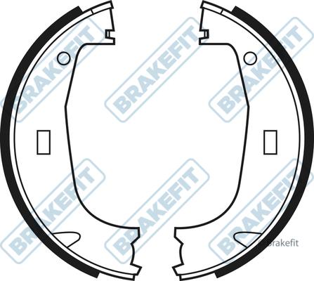 APEC BSH1100 - Комплект гальм, ручник, парковка autocars.com.ua