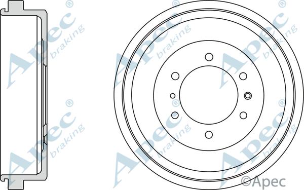 APEC DRM9974 - Гальмівний барабан autocars.com.ua