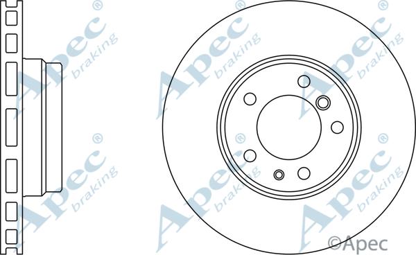 APEC DSK2006 - Гальмівний диск autocars.com.ua