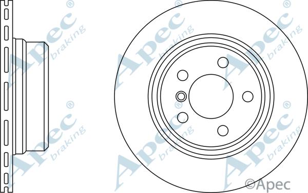 NK D201585 - Гальмівний диск autocars.com.ua