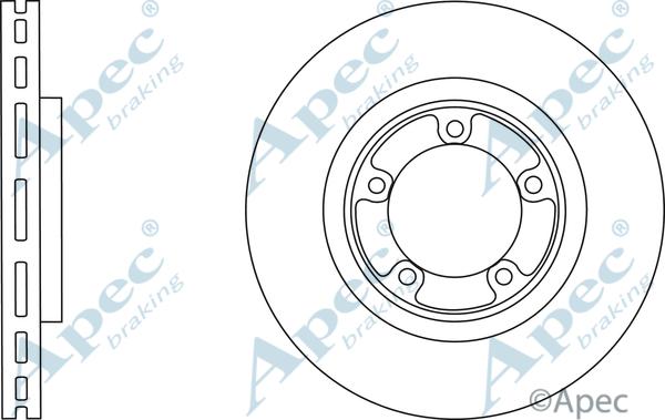 Quinton Hazell BDC5271 - Тормозной диск avtokuzovplus.com.ua