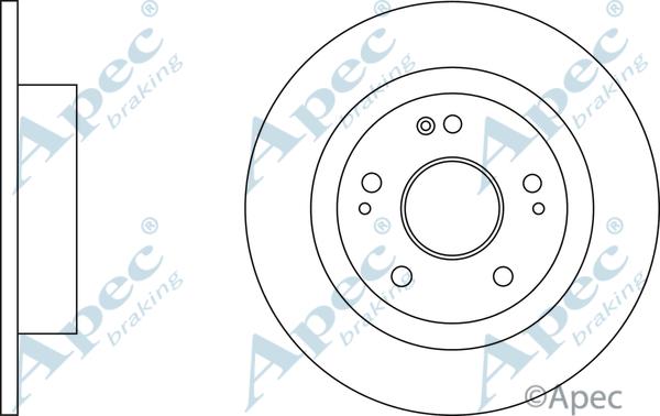 BOSCH BD2821 - Гальмівний диск autocars.com.ua