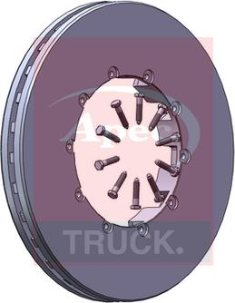 APEC DSK7002 - Гальмівний диск autocars.com.ua