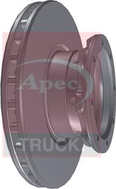 APEC DSK7020 - Гальмівний диск autocars.com.ua