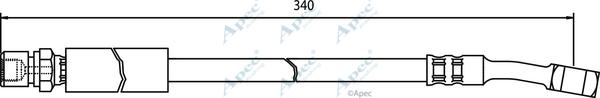 APEC HOS3353 - Гальмівний шланг autocars.com.ua