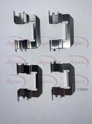 APEC KIT1423 - Комплектуючі, колодки дискового гальма autocars.com.ua