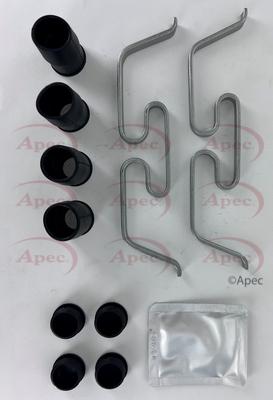 APEC KIT1439 - Комплектуючі, колодки дискового гальма autocars.com.ua