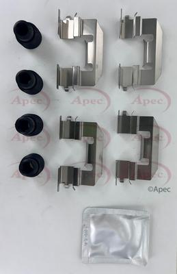 APEC KIT1443 - Комплектуючі, колодки дискового гальма autocars.com.ua
