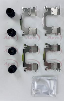 APEC KIT1445 - Комплектуючі, колодки дискового гальма autocars.com.ua