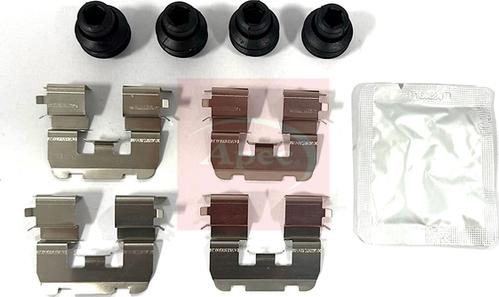 APEC KIT1489 - Комплектуючі, колодки дискового гальма autocars.com.ua