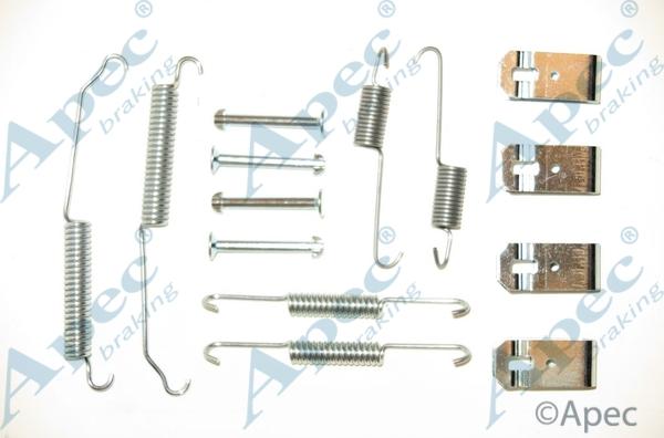 APEC KIT2062 - Комплектуючі, барабанний гальмівний механізм autocars.com.ua