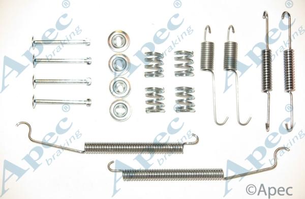 APEC KIT2074 - Комплектуючі, барабанний гальмівний механізм autocars.com.ua