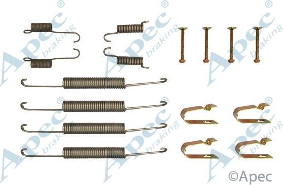 APEC KIT774 - Комплектуючі, барабанний гальмівний механізм autocars.com.ua