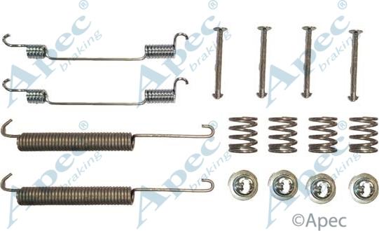 APEC KIT985 - Комплектуючі, барабанний гальмівний механізм autocars.com.ua