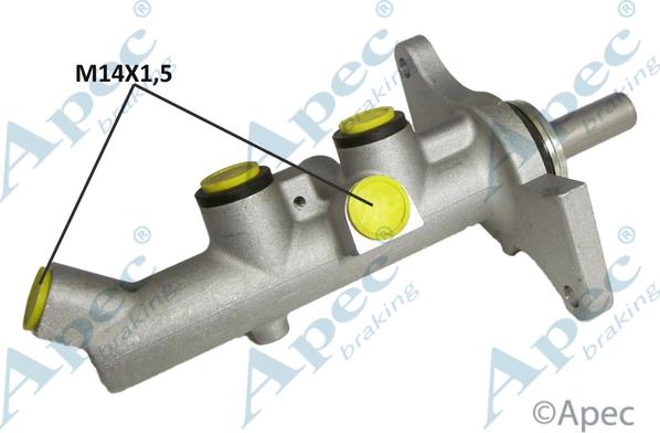 APEC MCY253 - Головний гальмівний циліндр autocars.com.ua