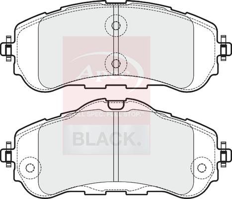 APEC PAD1971B - Гальмівні колодки, дискові гальма autocars.com.ua