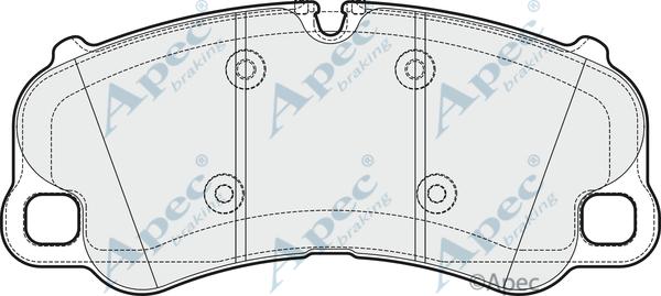 APEC PAD2019 - Гальмівні колодки, дискові гальма autocars.com.ua