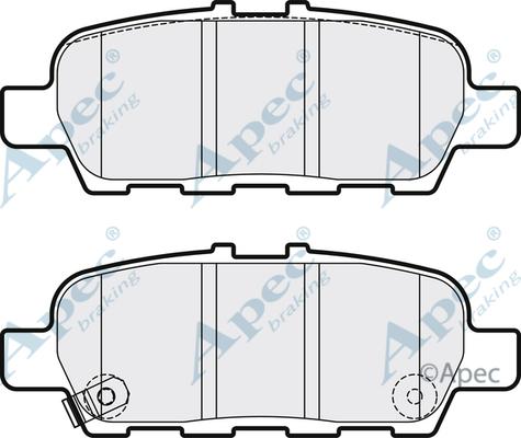 Triscan 40T2294 - Гальмівні колодки, дискові гальма autocars.com.ua