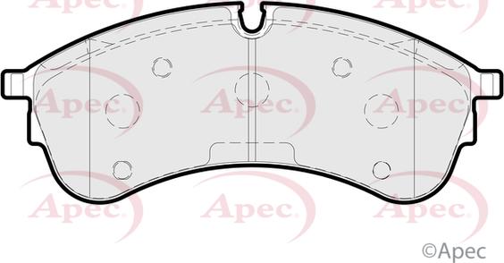 MEC-Diesel 570208 - Гальмівні колодки, дискові гальма autocars.com.ua