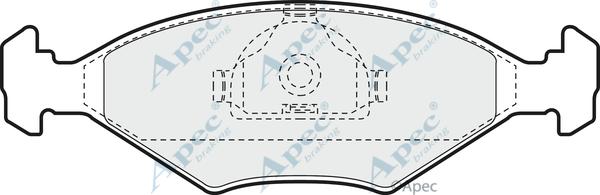 Triscan 8110 15049 - Тормозные колодки, дисковые, комплект avtokuzovplus.com.ua