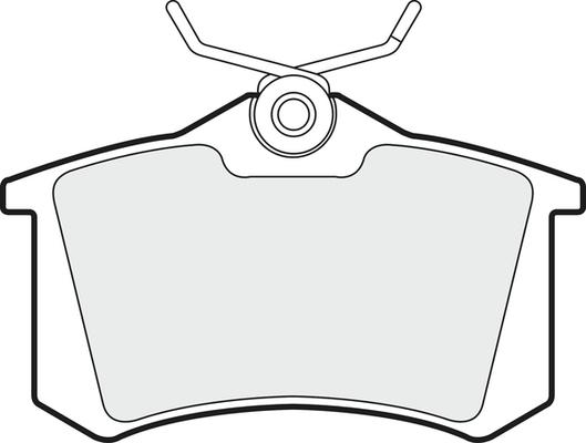 APEC PD3005 - Гальмівні колодки, дискові гальма autocars.com.ua